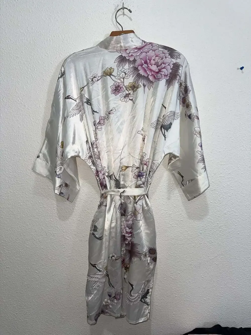 OldShanghai satin kimono
